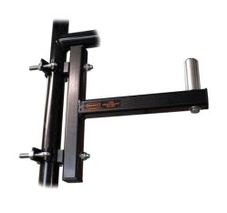 Speaker Bracket, Doughty T70005, bracket w/ two T58081 couplers and Ø35mm spigot