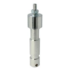 TV Spigot-Steel (28mm) Doughty T73000 (M10) - silver