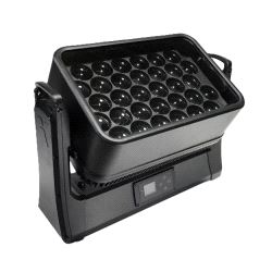 LED Washlight, Luxibel Aurora 32x40w RGBW zoom+tilt IP65 4°-45°