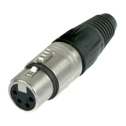 Kontakt, Neutrik XLR 4-pin HUN for kabel