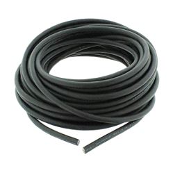 Kabel gummi NMHVO, 13A 2x1.5mm²+J, svart - meter