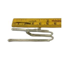 Rynkebåndskrok, 2 finger, type høy, H=55mm